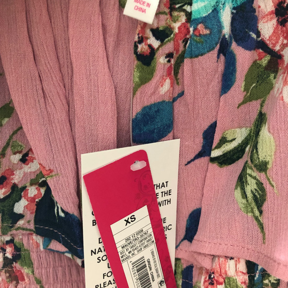 NWT Xhilaration Off the Shoulder High Low Maxi - Picture 7 of 7